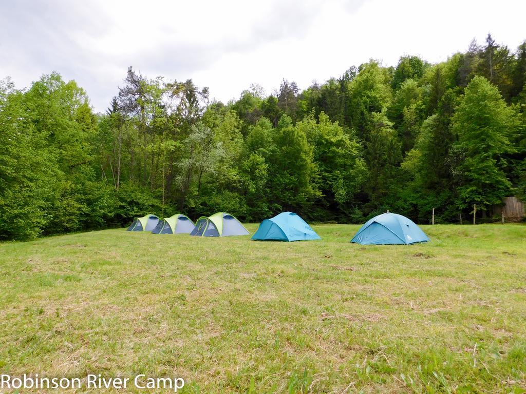Robinson River Camp Radovljica Exteriör bild